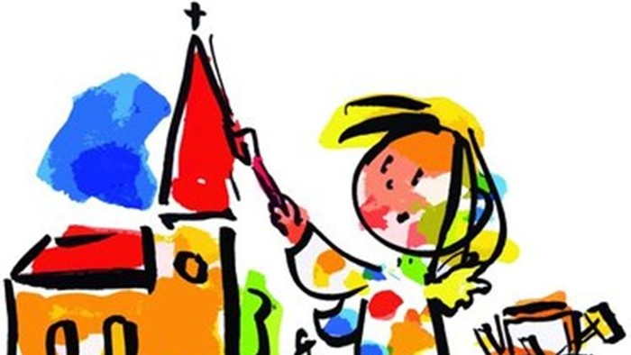 Symbolbild der Kinderkirche in der Kibar St. Antonius Klosterhardt