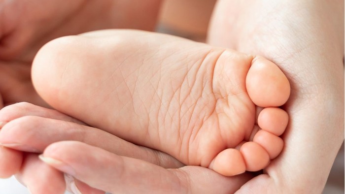 Einladungsplakat zur Segnungsfeier für Neugeborene und ihre Familien am 25. Januar in der St. Marien-Kirche.