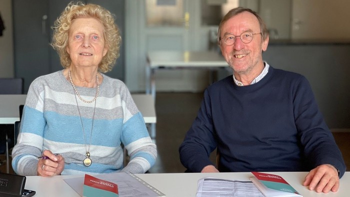 Monika Lorenz und Michael Leberke präsentierten das neue Semester der Seniorenakademie.