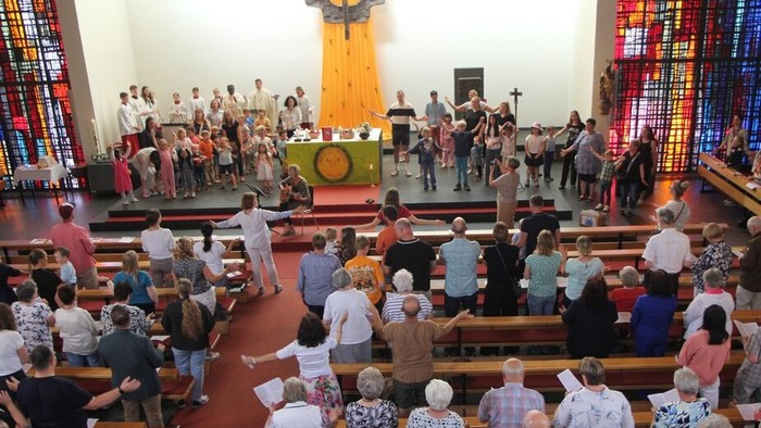 Festgottesdienst zum 50. Jubiläum der Kindertagesstätte