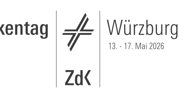 Logo des Katholikentages in Würzburg