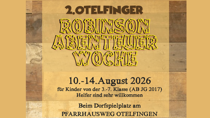 Robinson Abenteuer Woche 26
