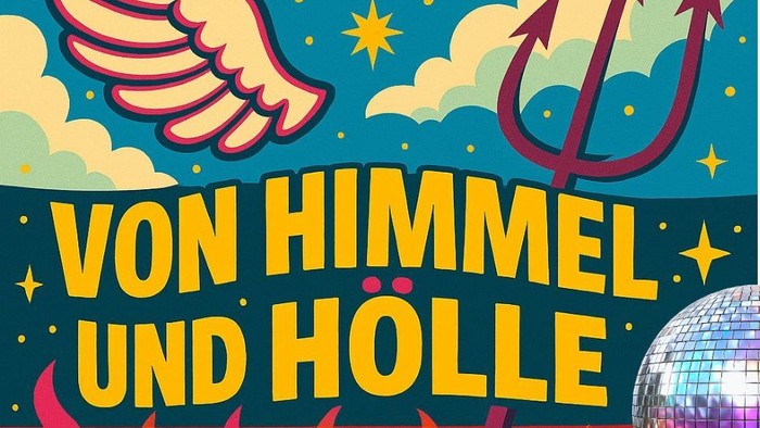 Plakat zum Schlagergottesdienst am 8. Februar.