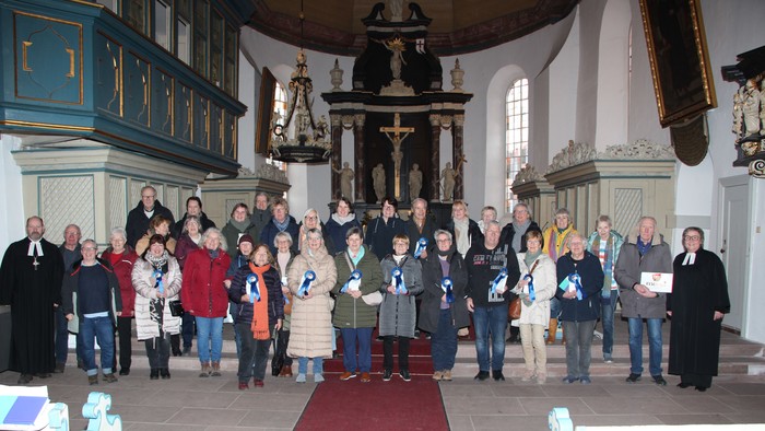  Die Ehrenamtlichen des Projektes Mohltied-Kirche