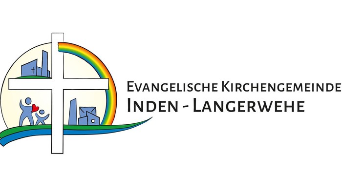 Das Logo zeigt ein Kreuz mit verschiedenen Symbolen und dem Namen 