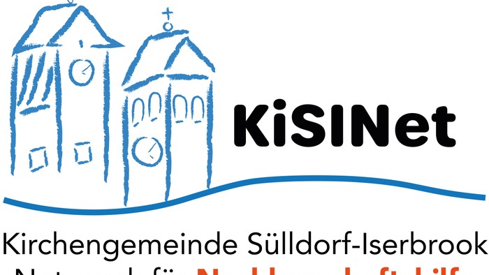 Logo der Kirchengemeinde Sülldorf-Iserbrook mit dem Netzwerk für Nachbarschaftshilfe