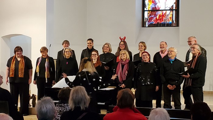 Gospelchor in der Marienkirche