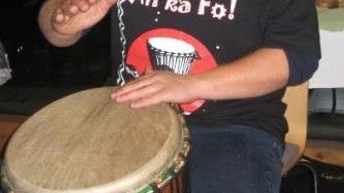 Afrikanische Trommel