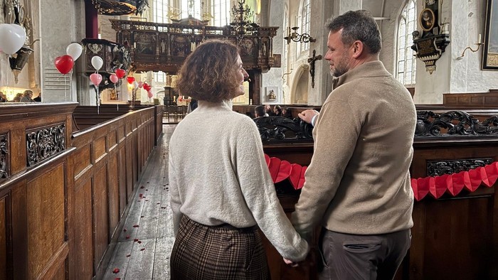 Tanja Wilcke und Sven Trinkler ließen sich und ihre Beziehung segnen.