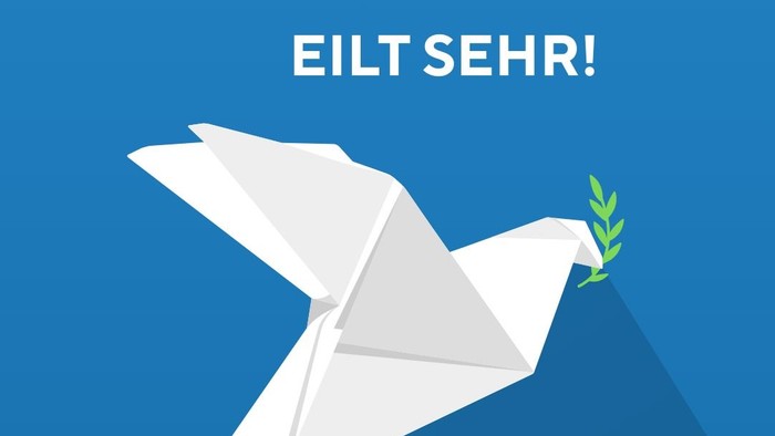 Einladung zu einem ökumenischen Friedensgottesdienst am 27. Februar 2026 in der Christuskirche/Werdohl mit der Bitte um zahlreiches Erscheinen.