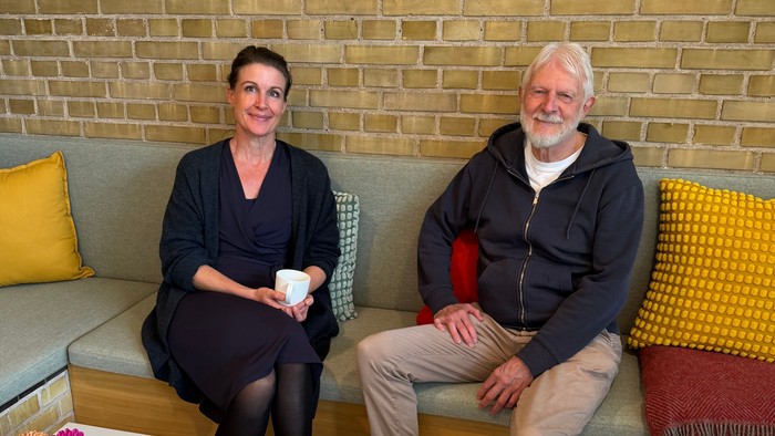 Præst Line og psykolog Kim Bonnesen