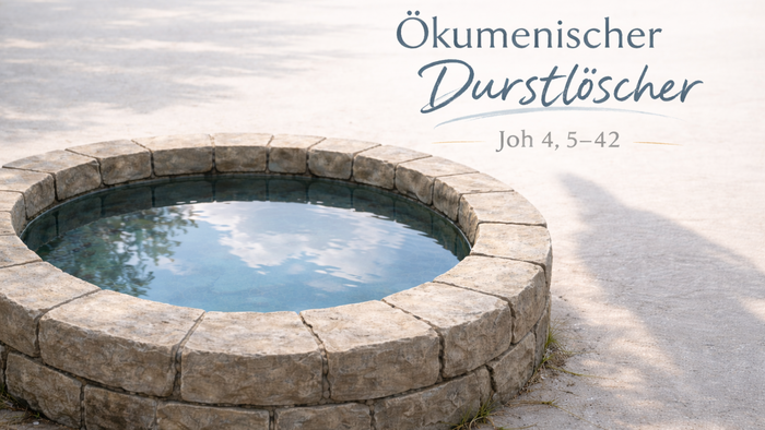 Bild eines Brunnens mit einfacher Steinumrandung