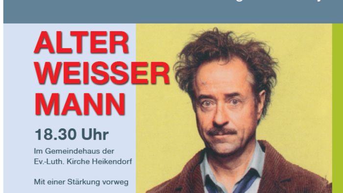 Plakat für einen Charity-Filmabend mit dem Titel **