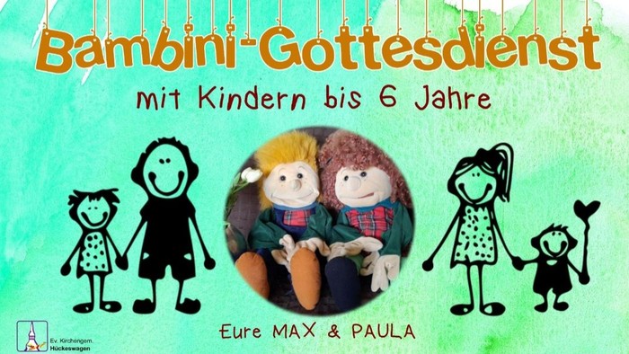 Einladung Bambini-Gottesdienst