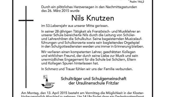 traueranzeige