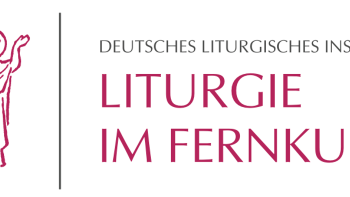 Logo für das Programm des Deutschen Liturgischen Instituts zur Liturgie im Fernstudium auf Deutsch.