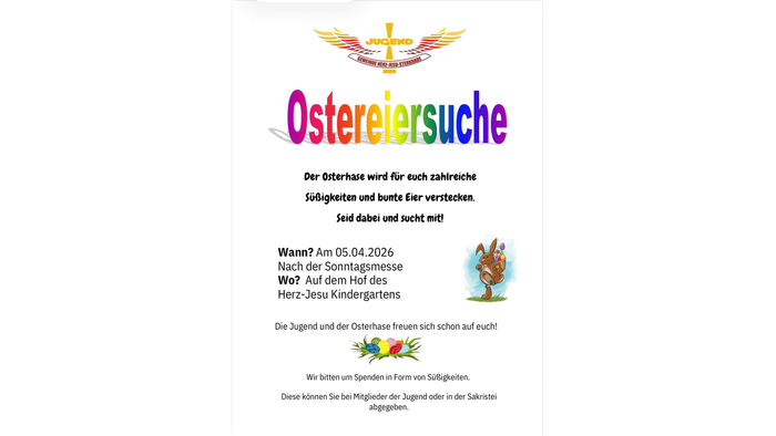 Ostereiersuche