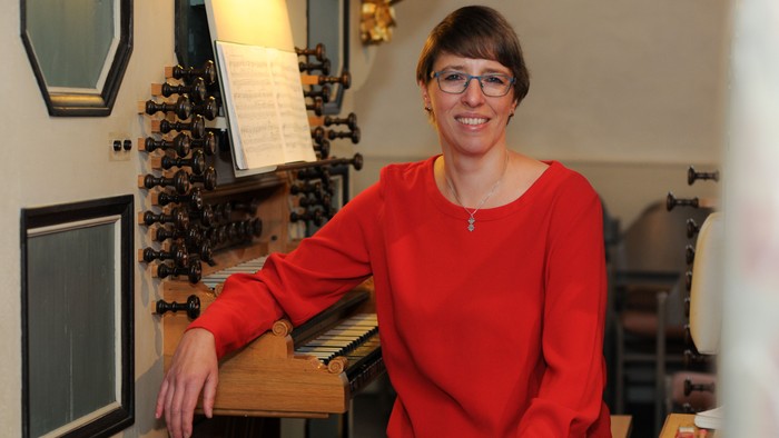 Propsteikantorin Patre Denker, Mitglied des Verkündigungsteams in der Gesamtkirchengemeinde um den Wilhelmsturm