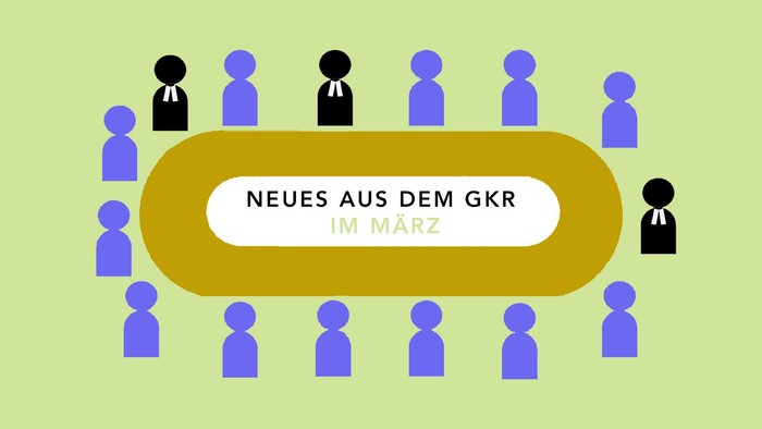 Neue Mitglieder des GKR im März