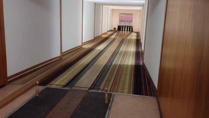 Bild einer Kegelbahn