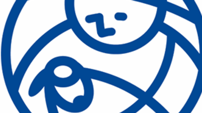 „Weltweites Symbol mit miteinander verbundenen menschlichen Figuren, das Einheit und globale Verbindung darstellt.“