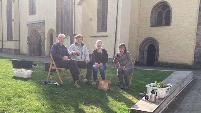 Projekt Biodiversität Gruppe Pause