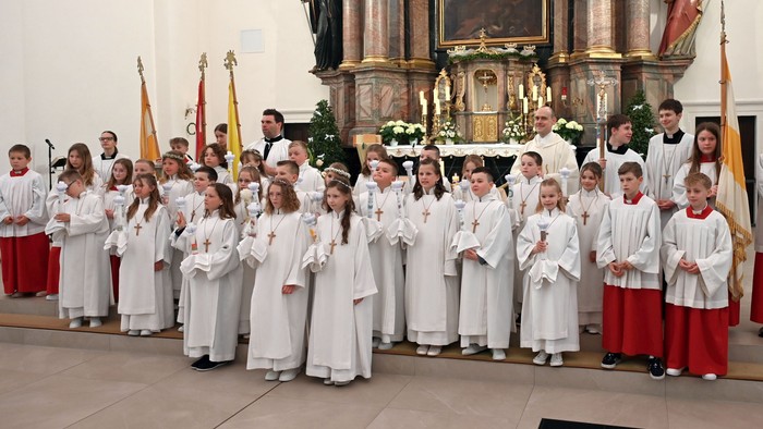 Kommunionkinder Großenlüder