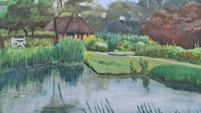 Noldehaus als Aquarell