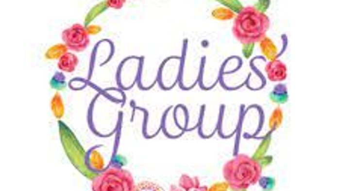 Colorful floral wreath with text 