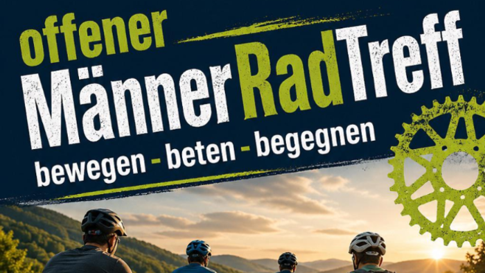 MännerRadTreff Juni bis Oktober ersten Freitag im Monat 18.30 Uhr Franz-von-Sales-Haus