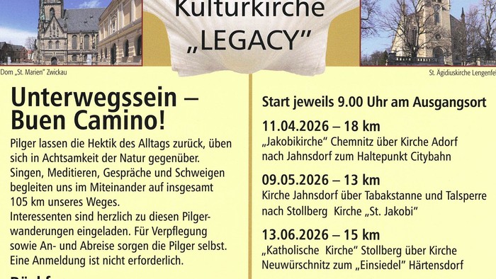 Ökumenisches Samstagspilgern 2026