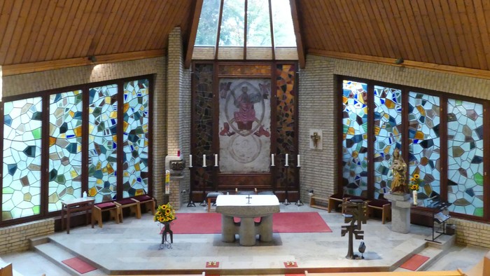 Innenraum der Kirche Mariä Himmelfahrt