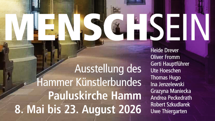 Kunstausstellung-Plakat für *