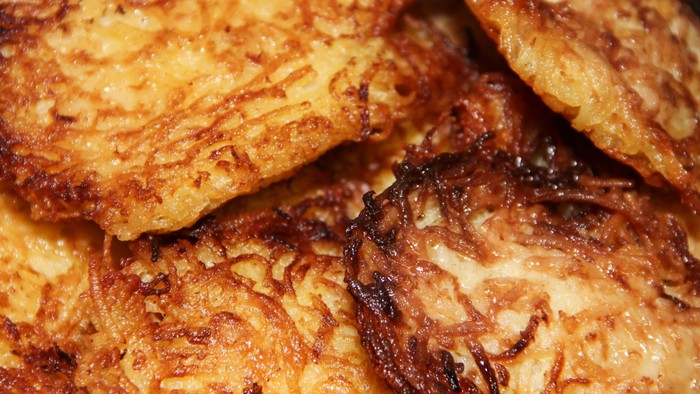 Bild von fertigen Reibekuchen