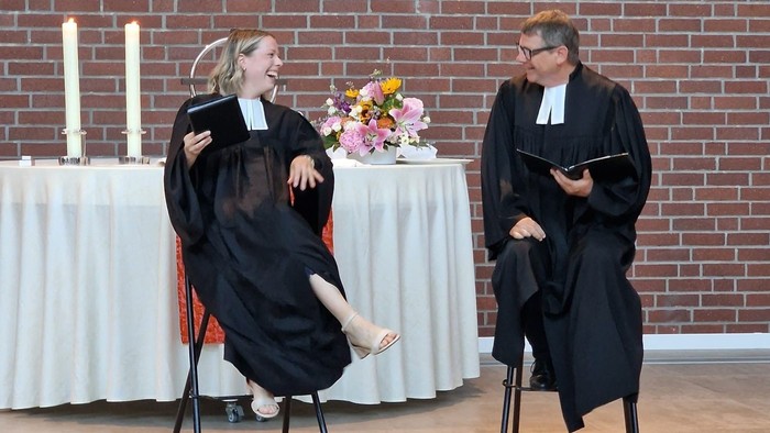 Dialogpredigt auf dem Barhocker