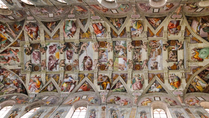 Deckenmalerie der Sixtinischen Kapelle