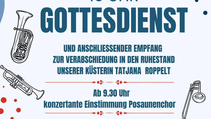 Verabschiedung Küsterin Tatjana Roppelt