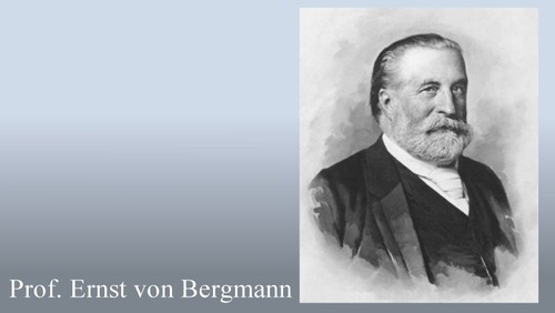 Chirurg Prof. Ernst von Bergmann