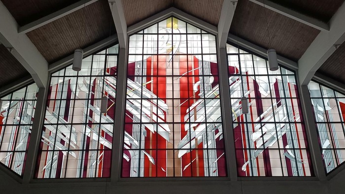 Kirchenfenster von St. Karl Borromäus