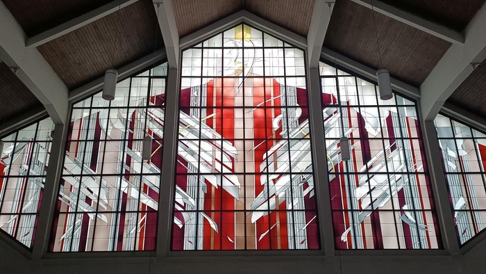 Kirchenfenster von St. Karl Borromäus
