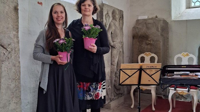 Beate Klemens und Natalie Fellhauer