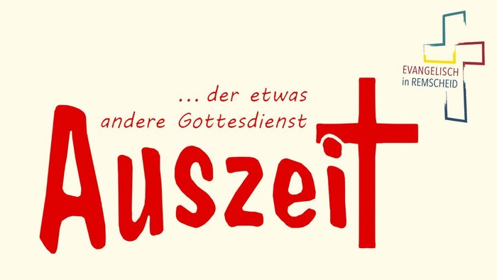Logo Auszeit, der etwas andere Gottesdienst der Ev. Kirchengemeinde in Remscheid