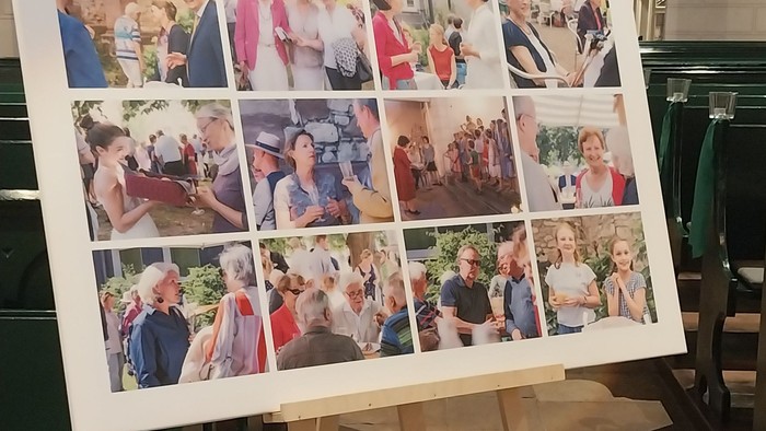 Bilder zeigen Gemeindeleben