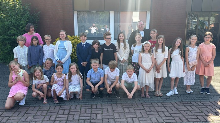 KU3 Abschlussgottesdienst die Teilnehmer