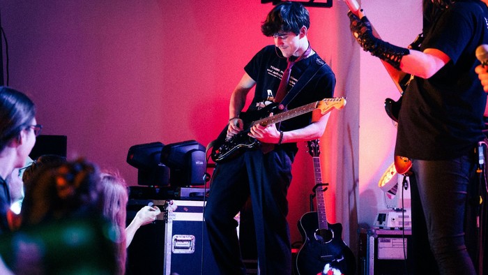 TENSING Brackwede-Quelle Band spielt vor Publikum