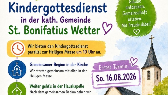 Kindergottesdienst Wetter