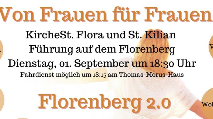 Von Frauen für Frauen - Führung auf dem Florenberg am 01.09.2026 um 18.30 Uhr