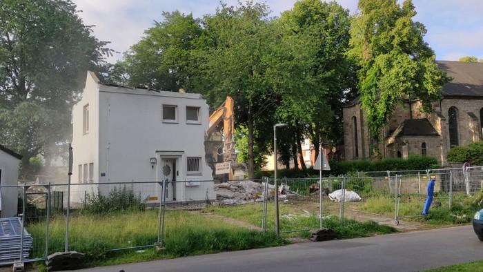 Baustelle Pfarrhaus