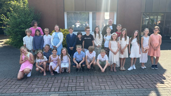 KU3 Abschlussgottesdienst die Teilnehmer
