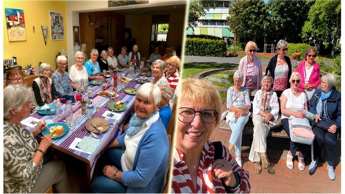 Frauengruppen bei Ausflügen der Frauenhilfe von der Ev. Emmaus-Kirchengemeinde Bad Oeynhausen